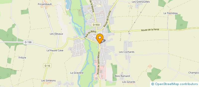 localisation de l'entreprise SCI DES FOSSES à CHARNY OREE DE PUISAYE