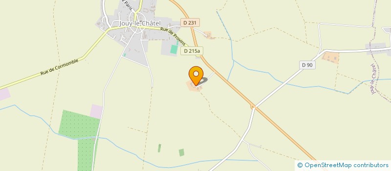 localisation de l'entreprise SCI DES FOSSES à JOUY-LE-CHATEL