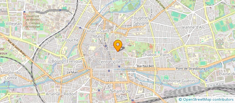 localisation de l'entreprise SCI DES FOSSES RENNAIS  RENNES