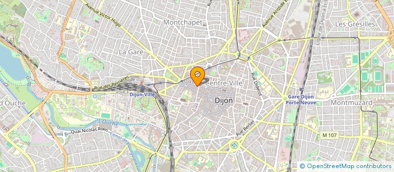 localisation de l'entreprise SCI DES FOSSES SUD à DIJON