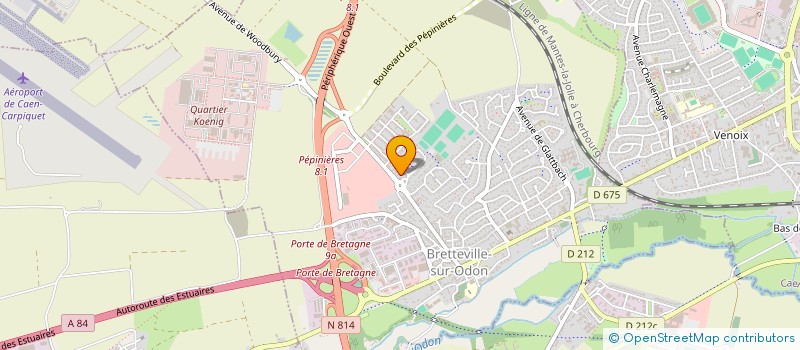 localisation de l'entreprise SCI DES FOSSETTES  BRETTEVILLE-SUR-ODON