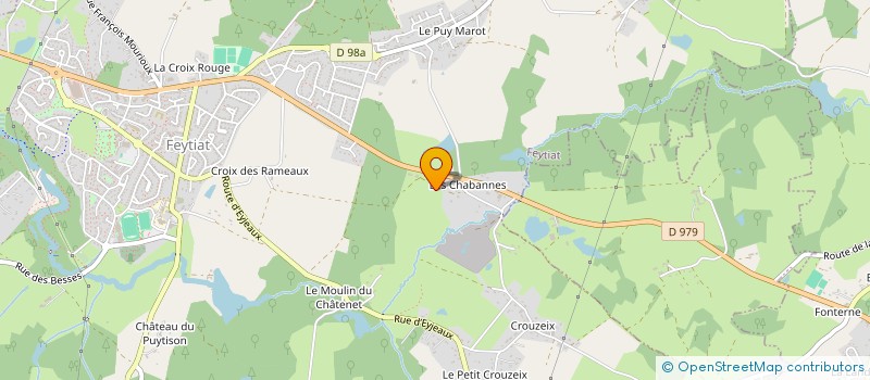 localisation de l'entreprise SCI DES FOUGERES à FEYTIAT