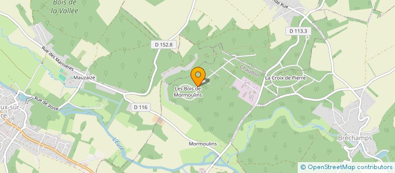 localisation de l'entreprise SCI DES FOUGERES à CHAUDON