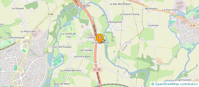 localisation de l'entreprise SCI DES FOUGERETZ à CESSON-SEVIGNE