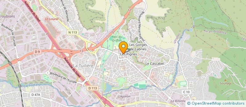 localisation de l'entreprise SCI DES FOURS à VITROLLES
