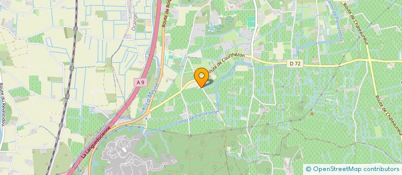 localisation de l'entreprise SCI DES FOURS A CHAUX  ORANGE