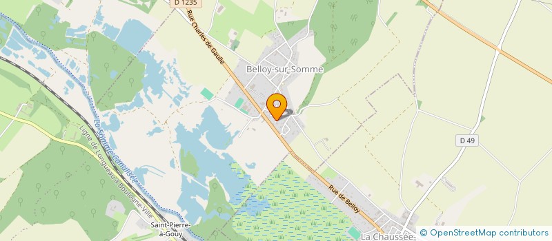 localisation de l'entreprise SCI DES FRAMBOISIERS  BELLOY-SUR-SOMME