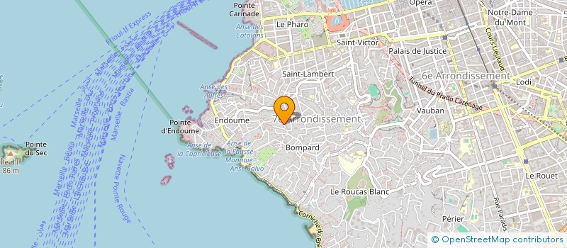 localisation de l'entreprise SCI DES FRANCOIS à MARSEILLE