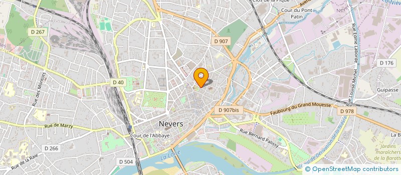 localisation de l'entreprise SCI DES FRANCS BOURGEOIS à NEVERS