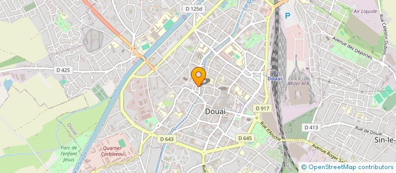 localisation de l'entreprise SCI DES FRAUSURES  DOUAI