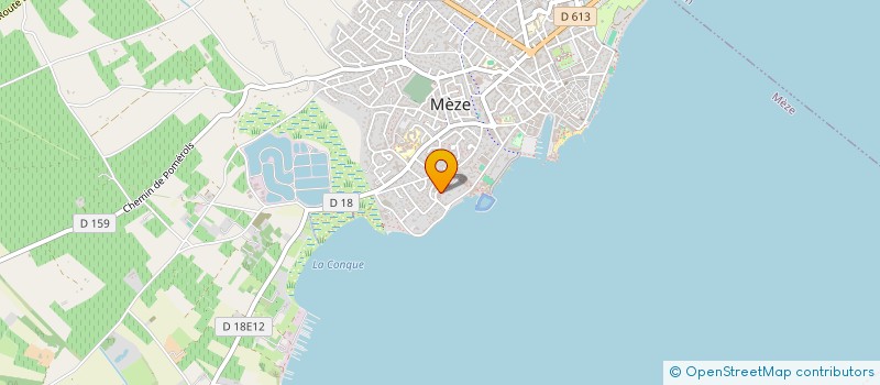 localisation de l'entreprise SCI DES FRELONS à MEZE