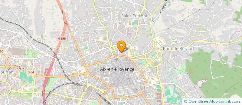 localisation de l'entreprise SCI DES FRERES B 2  AIX-EN-PROVENCE