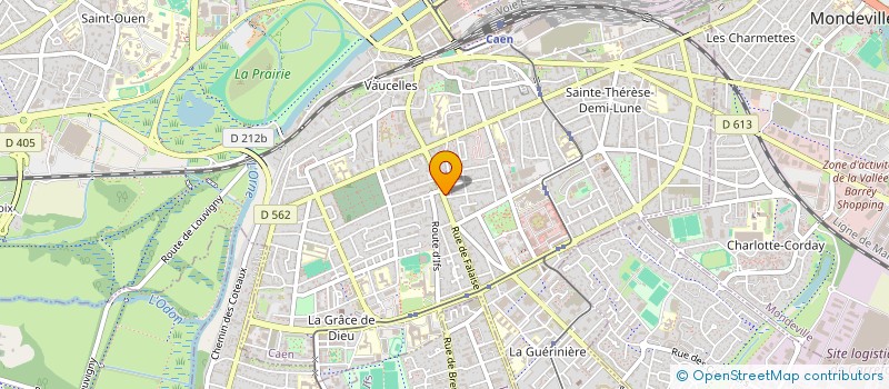 localisation de l'entreprise SCI DES FRERES BOUTROIS à CAEN