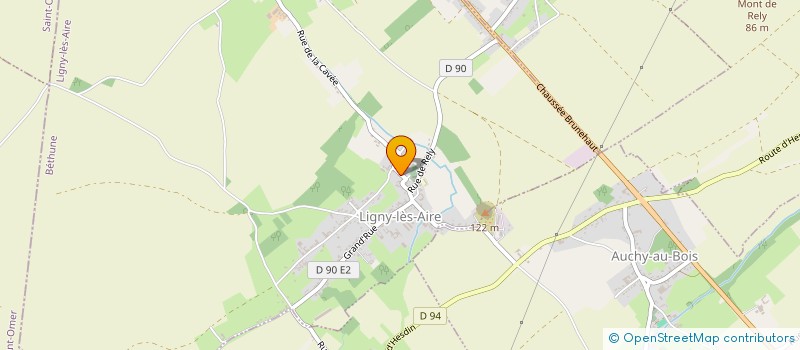 localisation de l'entreprise SCI DES FRERES CARON  FEBVIN-PALFART