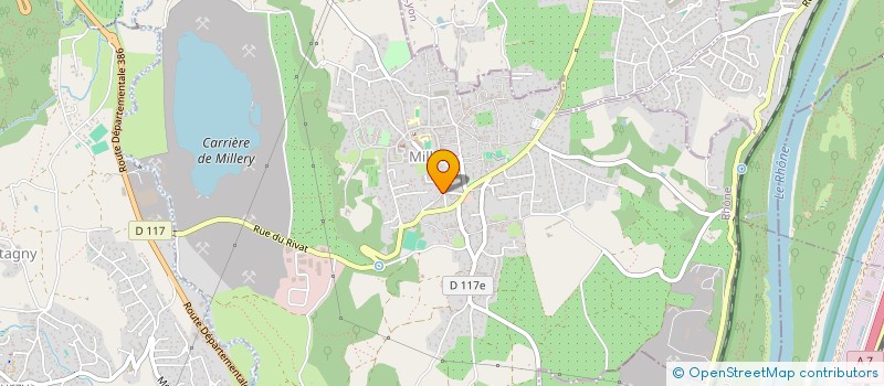 localisation de l'entreprise SCI DES FRERES CHAPPE  MILLERY