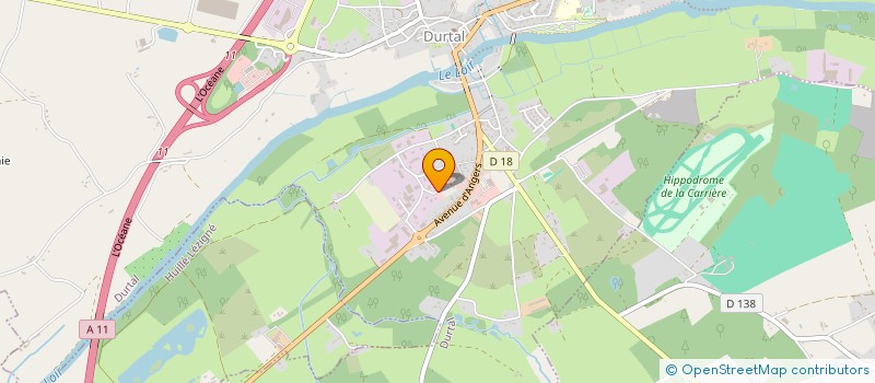 localisation de l'entreprise SCI DES FRERES LUMIERE  DURTAL