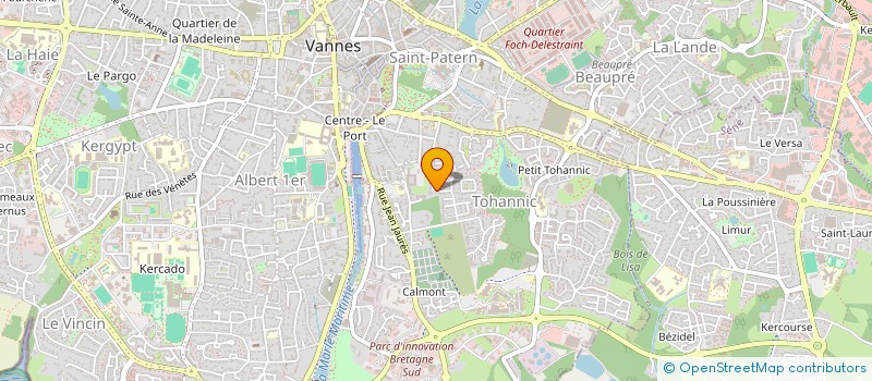 localisation de l'entreprise SCI DES FRERES LUMIERES à VANNES