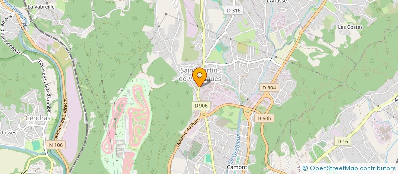 localisation de l'entreprise SCI DES FRERES LUMIERES  SAINT-MARTIN-DE-VALGALGUES