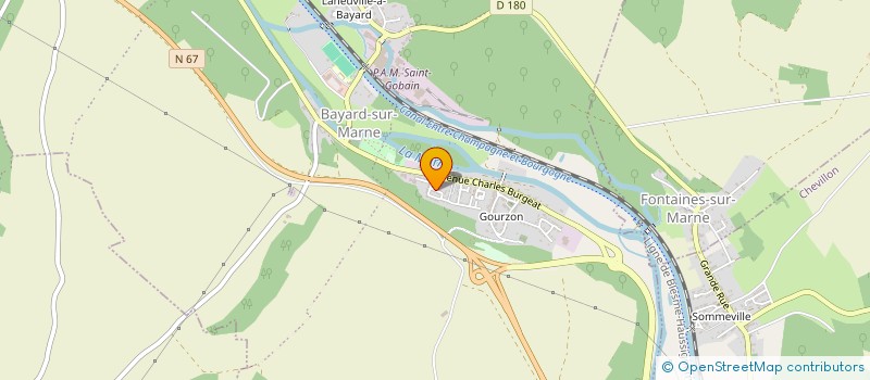 localisation de l'entreprise SCI DES FRIANDS à BAYARD-SUR-MARNE