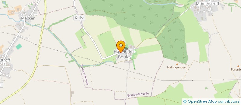 localisation de l'entreprise SCI DES FRUITIERS  NIEDERVISSE