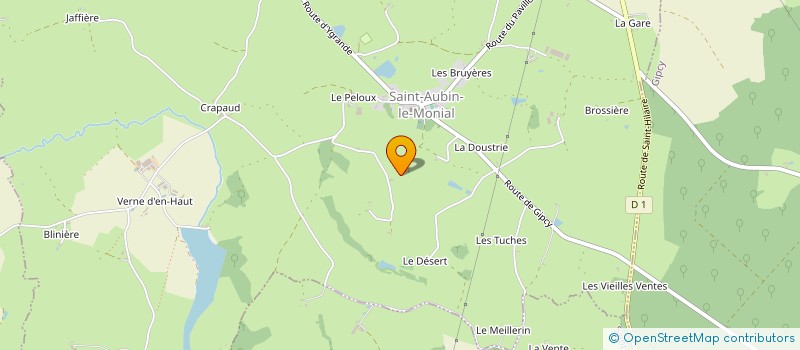 localisation de l'entreprise SCI DES FURETS  COUZON