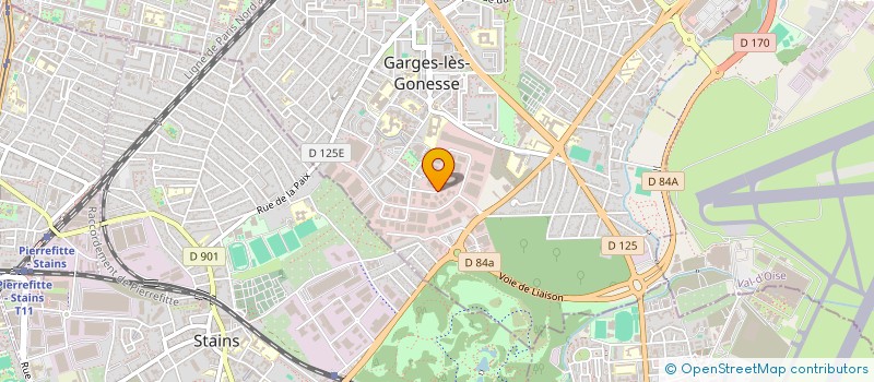 localisation de l'entreprise SCI DES GAILLARDS à GARGES-LES-GONESSE