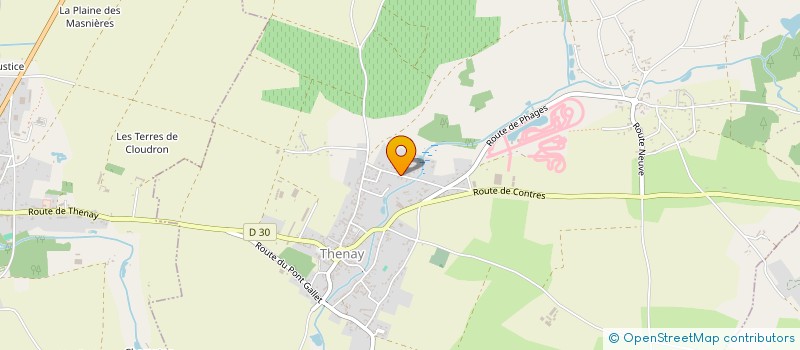 localisation de l'entreprise SCI DES GANDES  LE CONTROIS-EN-SOLOGNE