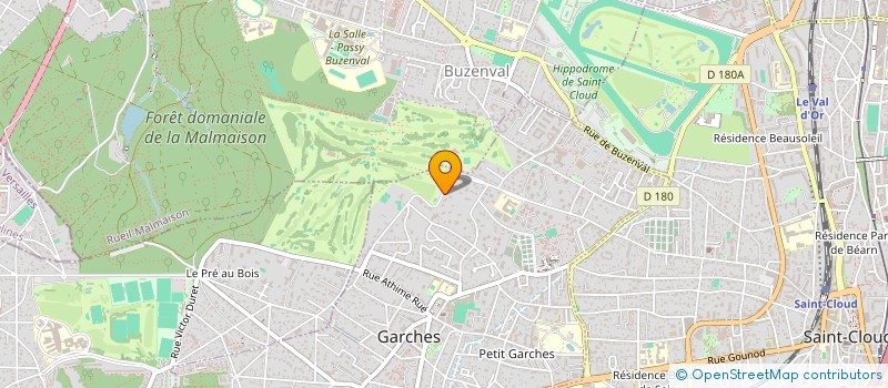 localisation de l'entreprise SCI DES GARAGES DU 58 RUE GOUNOD à GARCHES