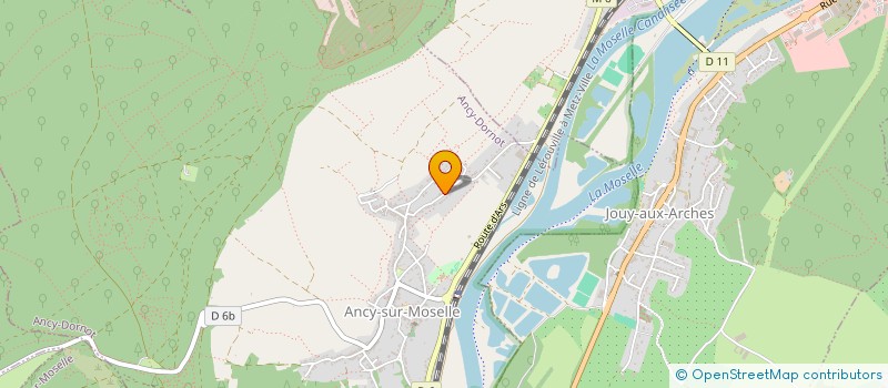 localisation de l'entreprise SCI DES GARENNES  SAINTE-RUFFINE