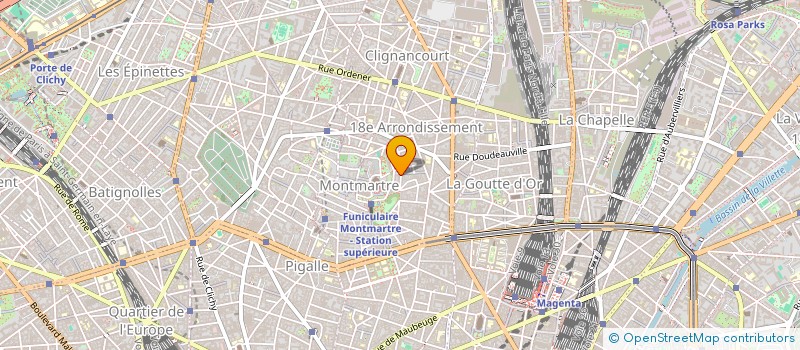 localisation de l'entreprise SCI DES GARRIGUES  PARIS