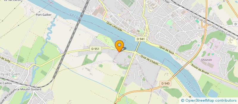 localisation de l'entreprise SCI DES GASCONS à POILLY-LEZ-GIEN