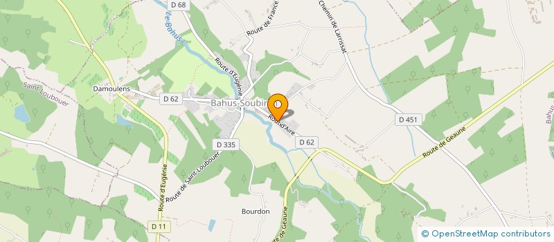 localisation de l'entreprise SCI DES GASPY  URGONS