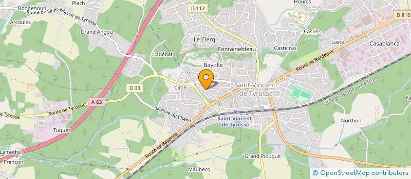 localisation de l'entreprise SCI DES GAVES à SAINT-GEOURS-DE-MAREMNE