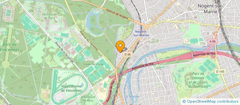 localisation de l'entreprise SCI DES GENETS - 2 à NOGENT-SUR-MARNE