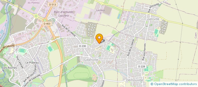 localisation de l'entreprise SCI DES GENETS à GIBERVILLE