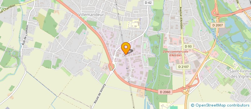 localisation de l'entreprise SCI DES GENETS à VILLEMANDEUR