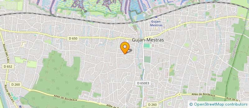 localisation de l'entreprise SCI DES GENETS  GUJAN-MESTRAS