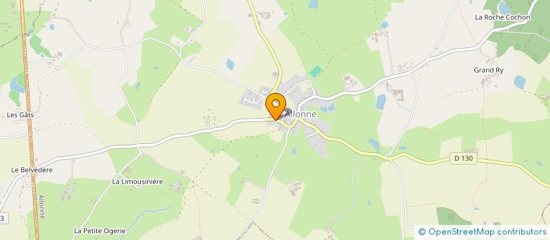 localisation de l'entreprise SCI DES GENETS 68  ALLONNE