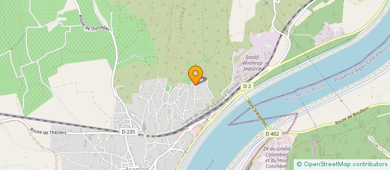 localisation de l'entreprise SCI DES GENETS  BORAN-SUR-OISE