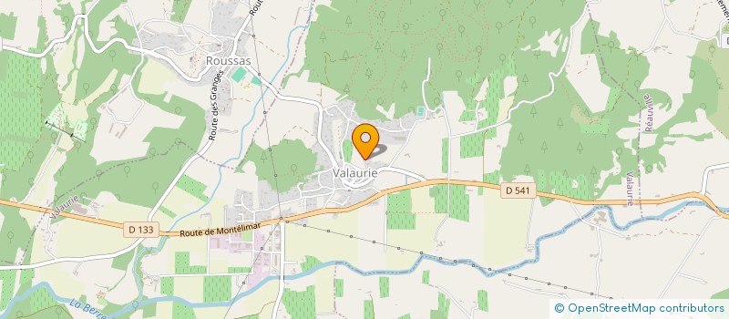 localisation de l'entreprise SCI DES GENETS  VALAURIE