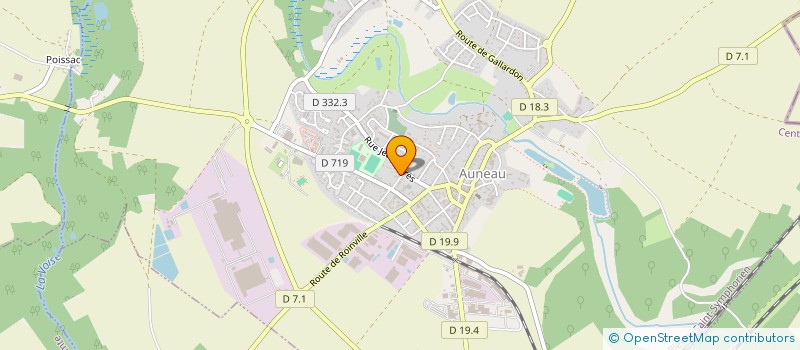 localisation de l'entreprise SCI DES GENETS FLEURIS à AUNEAU-BLEURY-SAINT-SYMPHORIEN