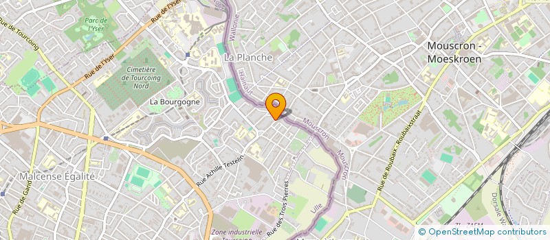 localisation de l'entreprise SCI DES GIRONDINS  TOURCOING