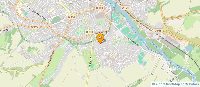 localisation de l'entreprise SCI DES GIVOIRS à AUXERRE