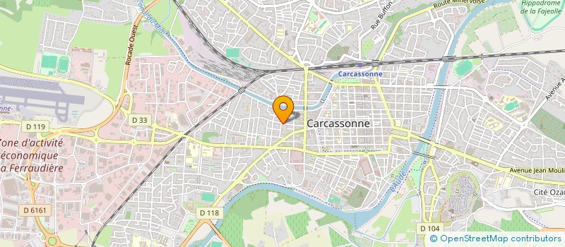 localisation de l'entreprise SCI DES GLYCINES à CARCASSONNE