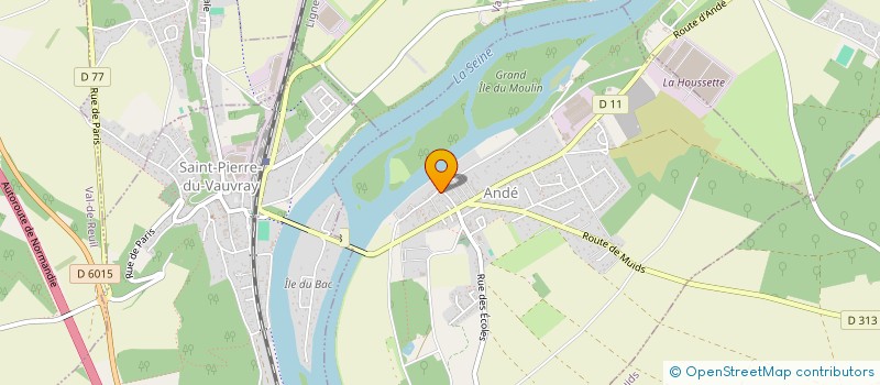 localisation de l'entreprise SCI DES GLYCINES  AGON-COUTAINVILLE