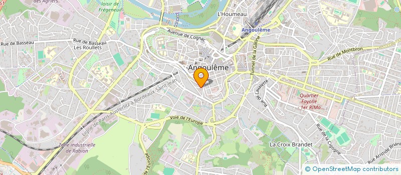 localisation de l'entreprise SCI DES GLYCINES à ANGOULEME