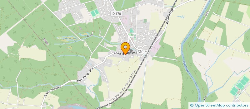 localisation de l'entreprise SCI DES GLYCINES  MEES