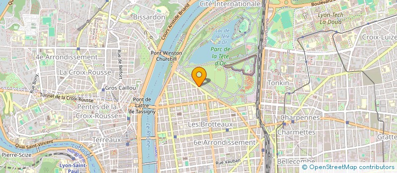 localisation de l'entreprise SCI DES GNAFRONS  LYON