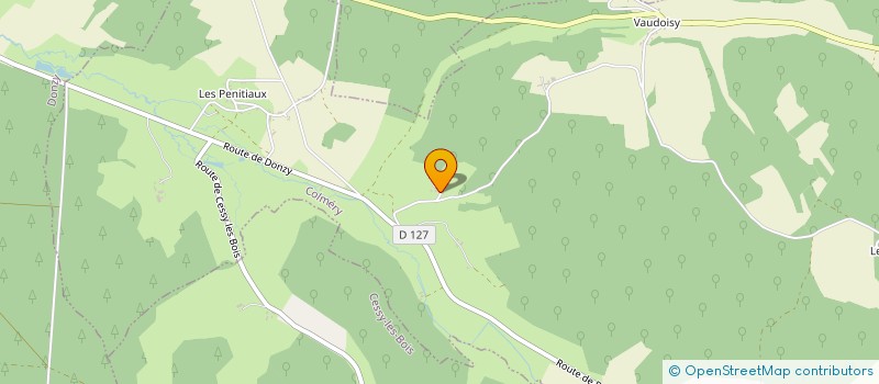 localisation de l'entreprise SCI DES GODARDS à COLMERY