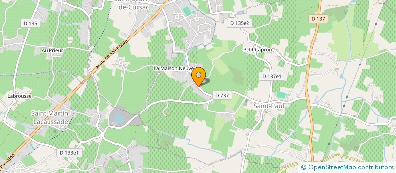 localisation de l'entreprise SCI DES GODICHELLES  SAINT-PAUL